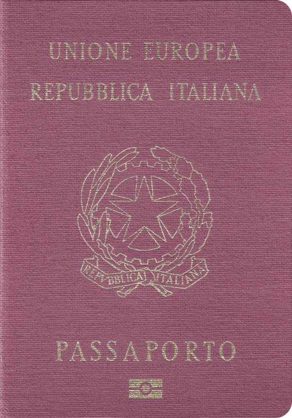 Passport Picture of Italy