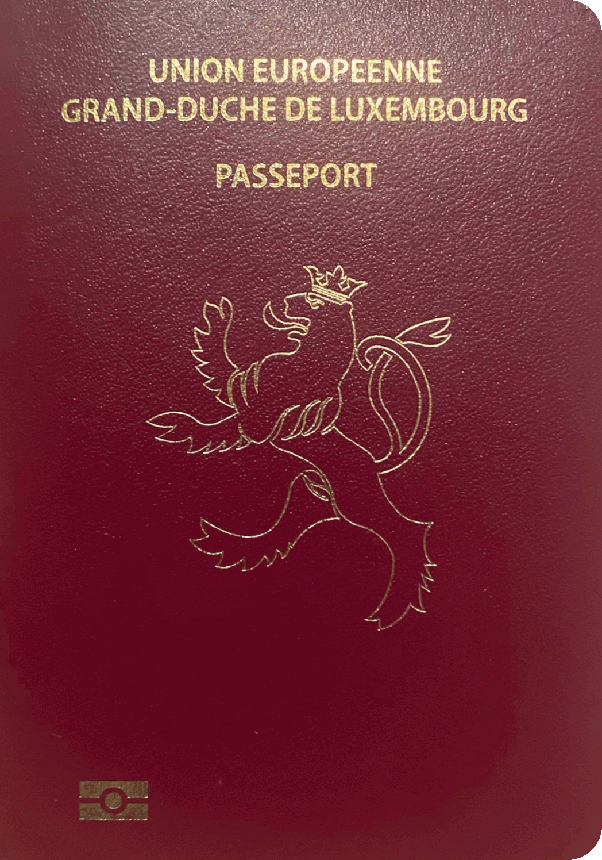 Passport Picture of Luxembourg