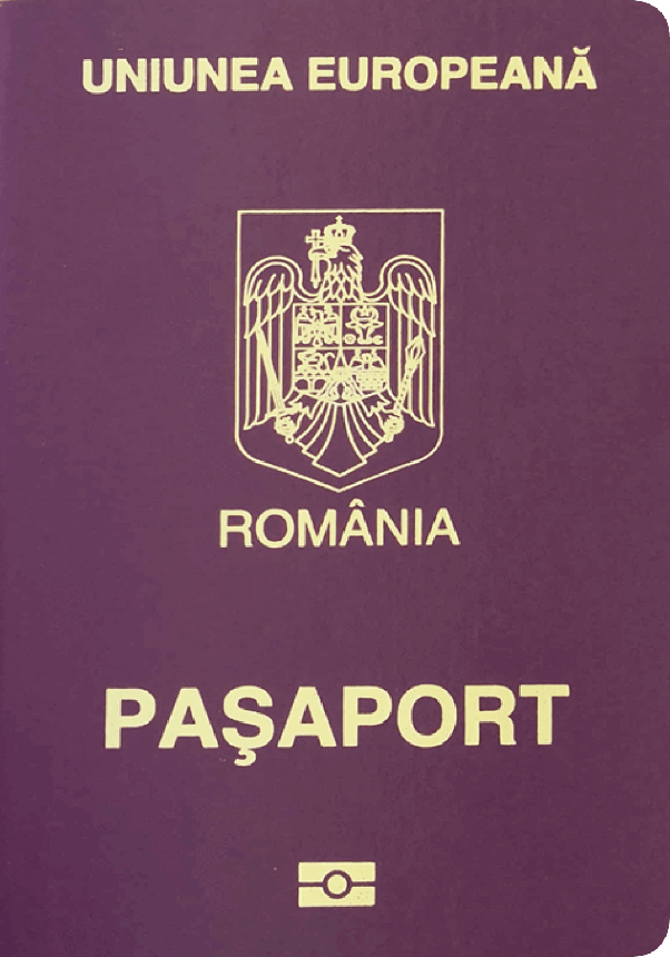 Passport Picture of Romania 